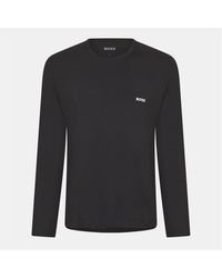 BOSS - 3 Pack Crew Neck Long Sleeve Regular Fit T-Shirt - Lyst
