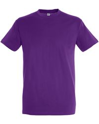 Sol's - Regent Short Sleeve T-Shirt (Light) Cotton - Lyst