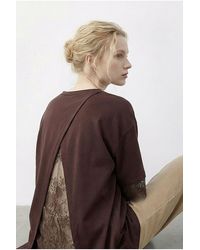 Bianco Lucci - Cotton- T-Shirt - Lyst