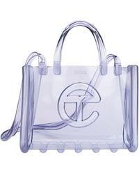 Melissa - Neutrals Medium Jelly Shopper Ii X Telfar - Lyst
