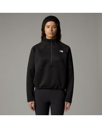 The North Face - Vertical Thermal 1/4 Zip Fleece Tnf - Lyst