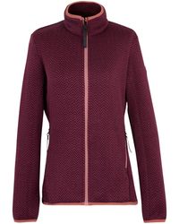 Regatta - Ladies Elzie Full Zip Fleece Jacket (Dark Pimento/Burgundy) - Lyst