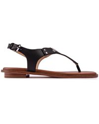Michael Kors - Plate Thong Sandals Leather - Lyst