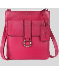 Ashwood Leather - 'Heaven' Real Cross Body Bag - Lyst