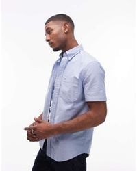 Tommy Hilfiger - Heritage Oxford Short Sleeve Shirt - Lyst