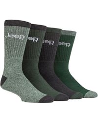 Jeep - 4 Pack Recycled Cotton Boot Socks - Lyst