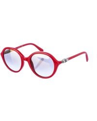 Swarovski - Acetaat Zonnebril Met Ovale Vorm Sk0228S - Lyst