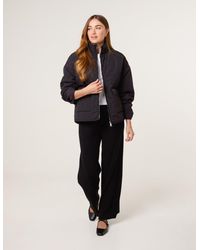 Blue Vanilla - Knitted Wide Leg Trousers - Lyst