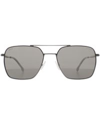 BOSS - Aviator Matte Dark Ruthenium Polarised 1414/S Metal - Lyst