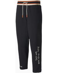 PUMA - X Rdet Randomevent Cropped Sweat Pants Joggers 596667 01 Textile - Lyst