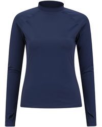 Mountain Warehouse - Rash Vest Quick Drying Sun Protection Stretchy Swimming Top Polyamide - Lyst