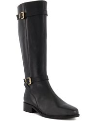 Dune - Ladies Buckle-Detail Casual Knee-High Boots Tepi - Lyst