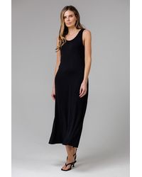 French Connection - Sleeveless Scoop Neck Flowy Maxi Dress - Lyst