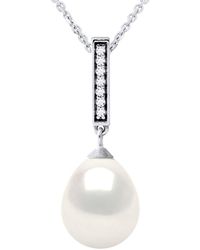 Diadema - Barette Necklace Freshwater Pearl Jewelry 9-10Mm 925 - Lyst