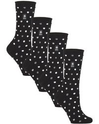 Heat Holders - 4 Pairs Ladies Ultralite Lightweight Thermal Socks - Lyst