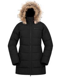 Mountain Warehouse - Ladies Nola Long Padded Jacket () - Lyst