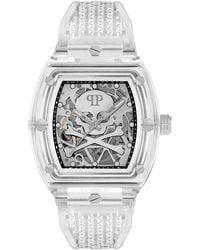 Philipp Plein - The $Keleton Crystal Watch Pwpta0524 - Lyst