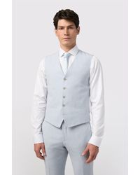 Alexandre Silver Label - Single Breasted Five Button V-Neck Tailored Suit Waistcoat - Lyst