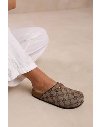 Where's That From - Wheres 'Dublin' Open Back Slip On Loafer With Detail - Lyst