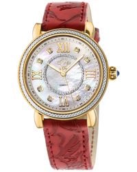 Gv2 - Marsala Leather Watch - Lyst