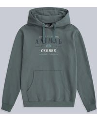 Mountain Warehouse - 'River' Cromer Regional Hoodie With Kangaroo Pocket Warm Cosy Pullover Cotton - Lyst