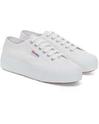Superga - Ladies 2740 Lace Up Platforms - Lyst