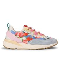 Kurt Geiger - Suede Sporty Runner Sneakers - Lyst