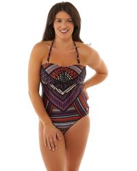 Seaspray - Katherine Bandeau Swimsuit - Lyst