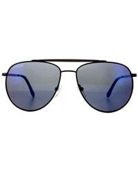 Lacoste - Aviator Sunglasses Metal - Lyst