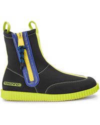Moschino - Flat Ankle Boots - Lyst