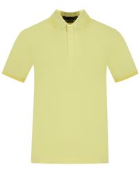 Fred Perry - Twin Tipped Kragen M12 I99 Gelbes Poloshirt - Lyst
