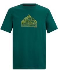 Regatta - Fingal Topographic T-Shirt (Mediterranean) - Lyst