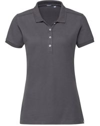 Russell - Ladies Stretch Short Sleeve Polo Shirt (Convoy) - Lyst
