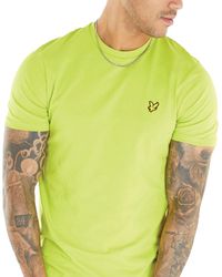 Lyle & Scott - Lyle Scott Korte Mouwen T-shirt Regular Fit Ronde Hals Zomerse Katoenen Tee - Lyst