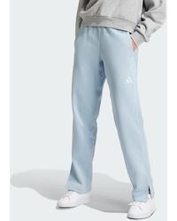 adidas - All Szn French Terry 3-Stripes Straight Leg Pants - Lyst