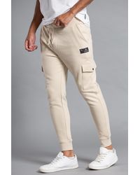 Tokyo Laundry - Cotton Blend Cargo-Style Drawstring Joggers - Lyst