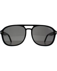 Tom Ford - Aviator Shiny Dark Rosco Ft1022 - Lyst