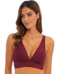 Wacoal - Halo Lace Wire Free Soft Bra - Lyst