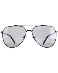 Calvin Klein - Aviator Shiny Solid Smoke Ck20124S Metal (Archived) - Lyst