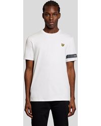 Lyle & Scott - Sports Sleeve Detail T-Shirt - Lyst