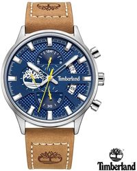 Timberland - Accessories Leather Strap Analogue Watch - Lyst
