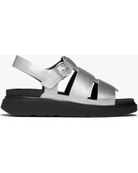 Fitflop - Gen-Ff Tumbled Ankle Strap Sandals Leather - Lyst