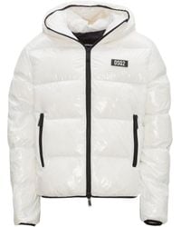 DSquared² - Patch Logo Shiny Down Jacket Polyamide - Lyst