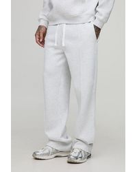 BoohooMAN - Tall Relaxed Pintuck Seam Detail Joggers - Lyst