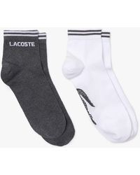 Lacoste - 2 Pack Of Low Sport Socks - Lyst