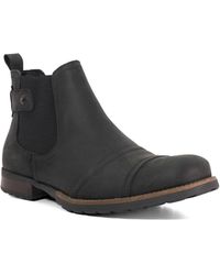 Dune - Saltwood Wf Leather Casual Chelsea Boots - Lyst