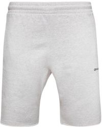 Off-White c/o Virgil Abloh - Diag Outline Jogg Shorts Cotton - Lyst