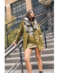 Nasty Gal - Vinyl High Shine Faux Leather Mini Skirt - Lyst