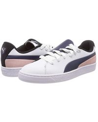 PUMA - Trainers Leather Lace Up Sneakers Ladies Slip On Party Shoes New - Lyst