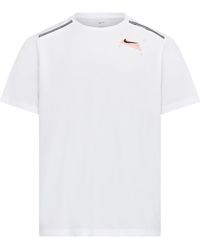 Nike - Miler Graphic Short Sleeve Running T-Shirt - Lyst